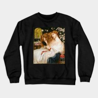 Lilith combing her hair Crewneck Sweatshirt